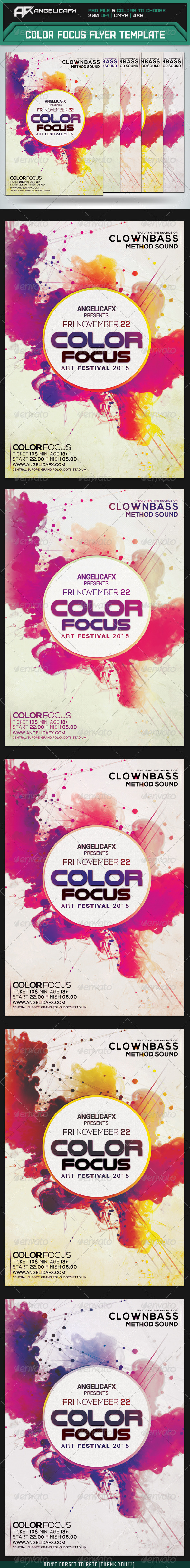 GraphicRiver Color Focus Flyer Template 8448115 GraphicRiver Color Focus Flyer Template 8448115