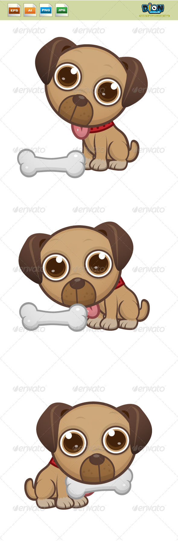 GraphicRiver Brown Puppy 8449214 GraphicRiver Brown Puppy 8449214