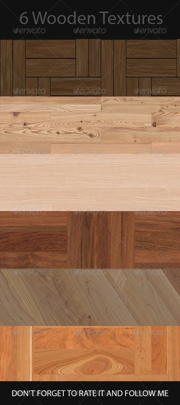 GraphicRiver 6 Seamless Photo-Realistic Wood Textures 72DPI 8411763 GraphicRiver 6 Seamless Photo-Realistic Wood Textures 72DPI 8411763