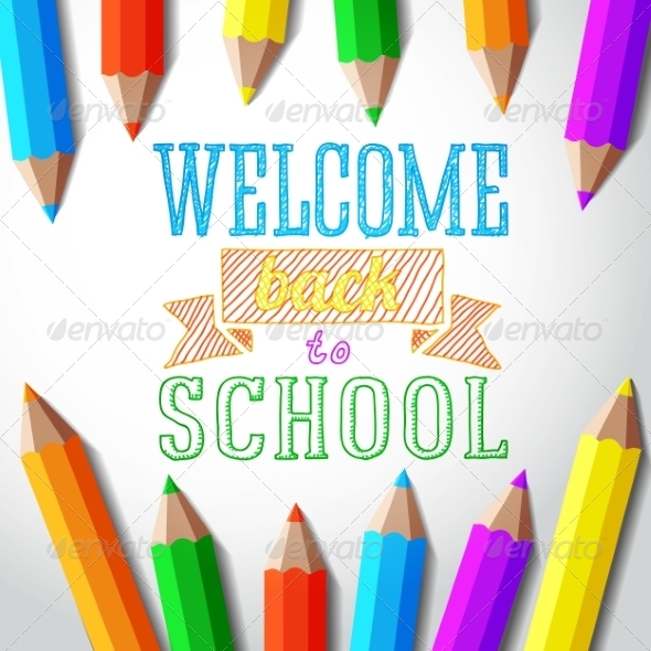 GraphicRiver Welcome Back to School Hand-Drawn Greeting 8454264 GraphicRiver Welcome Back to School Hand-Drawn Greeting 8454264