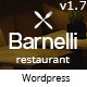 Barnelli - Restaurant Responsive Wordpress Theme Barnelli - Restaurant Responsive Wordpress Theme - ThemeForest Item for Sale