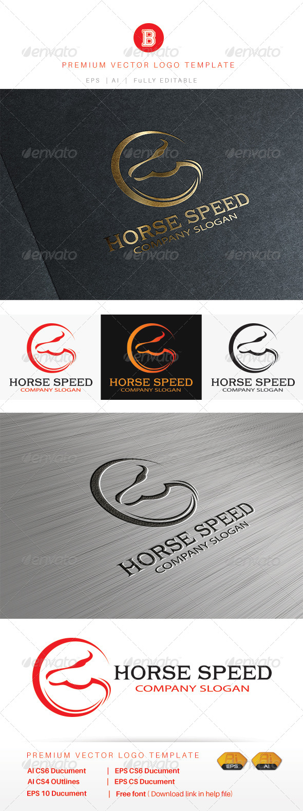 GraphicRiver Horse Speed 8454457 GraphicRiver Horse Speed 8454457