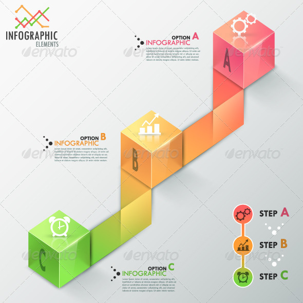  Modern Infographic Options Banner (Infographics)