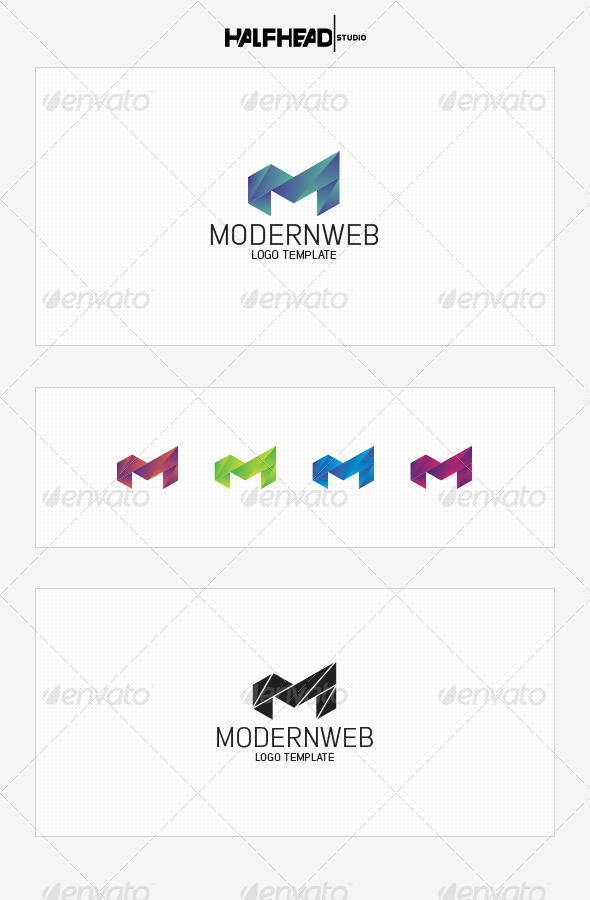 GraphicRiver ModernWeb Logo Template 8455519 GraphicRiver ModernWeb Logo Template 8455519