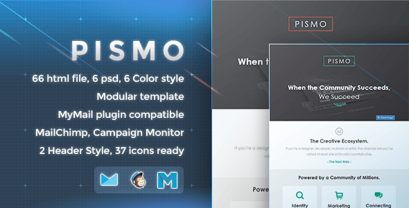 Pismo - Responsive Email Template