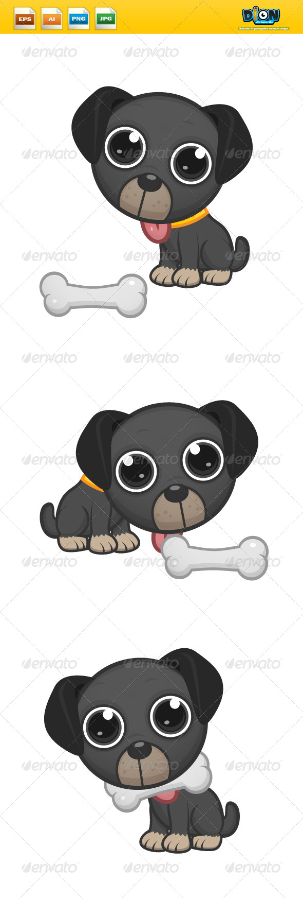 Cute Black Puppy Cute Black Puppy