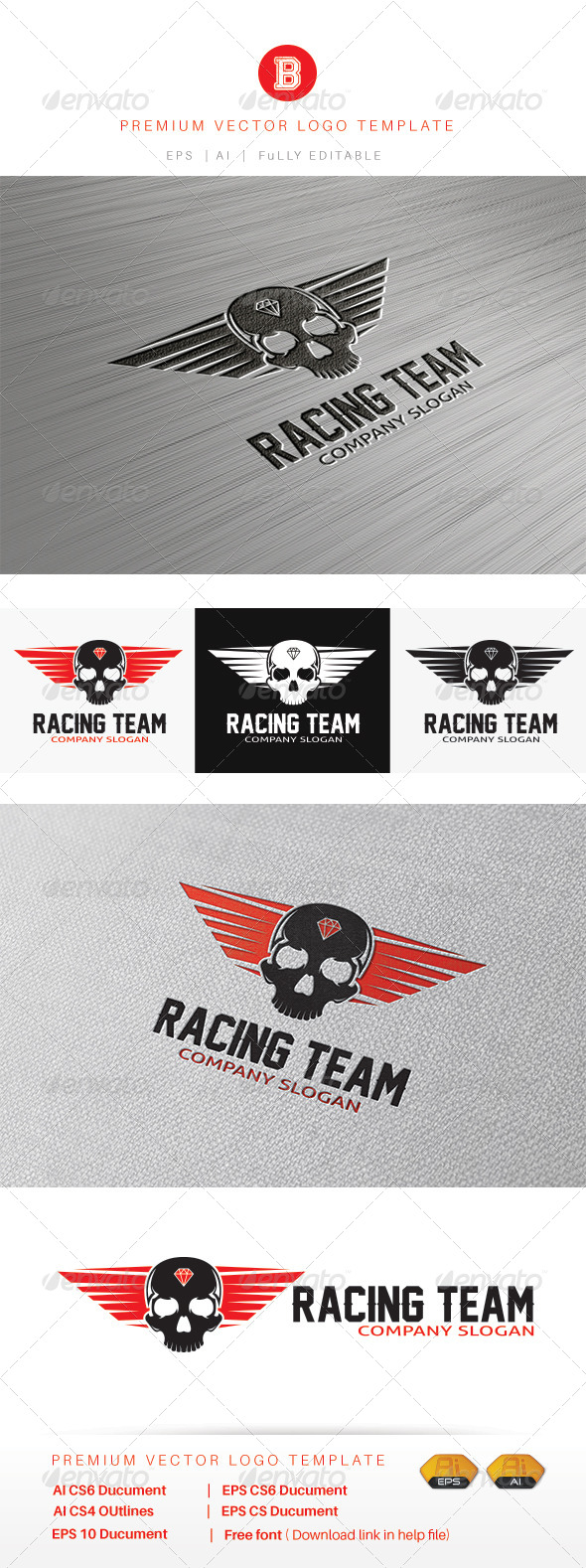 GraphicRiver Racing Team 8462102 GraphicRiver Racing Team 8462102