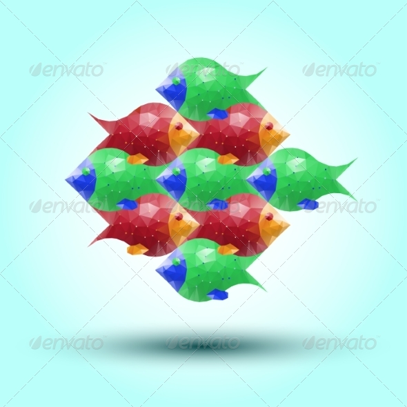 GraphicRiver Abstract Fish 8465112 GraphicRiver Abstract Fish 8465112