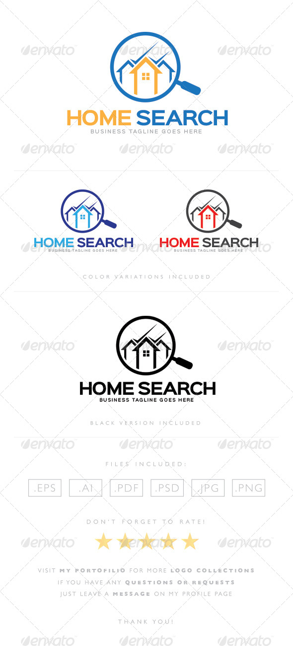 GraphicRiver Home Search Logo 8465211 GraphicRiver Home Search Logo 8465211