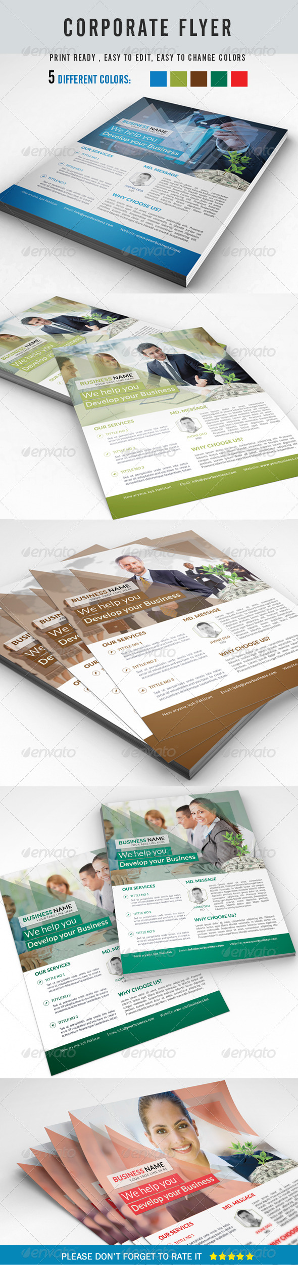 GraphicRiver Corporate Business Flyer 8465722 GraphicRiver Corporate Business Flyer 8465722