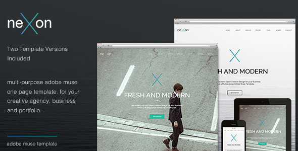 Nexon - One Page Parallax Multi-Purpose Template