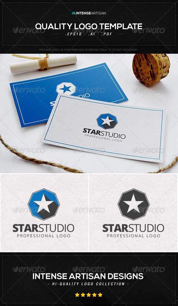GraphicRiver Star Studio Logo Template 8466163 GraphicRiver Star Studio Logo Template 8466163