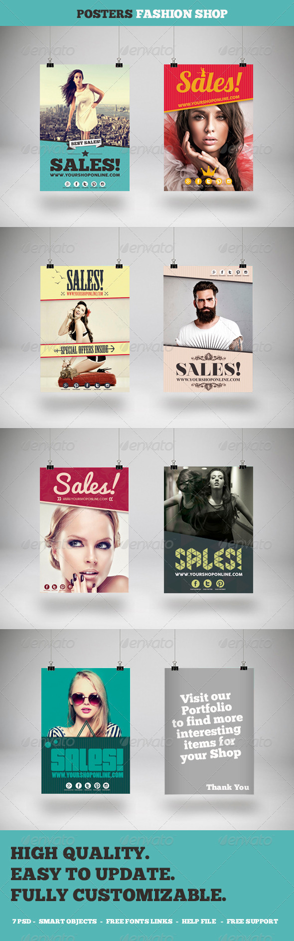 GraphicRiver Posters Fashion Shop 8376020 GraphicRiver Posters Fashion Shop 8376020