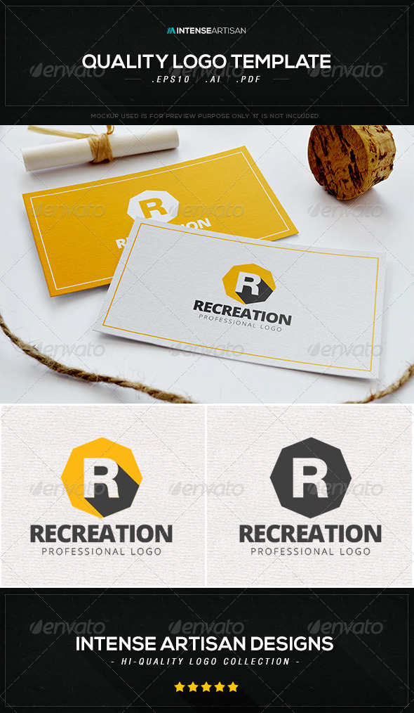 GraphicRiver Recreational Logo Template 8466347 GraphicRiver Recreational Logo Template 8466347
