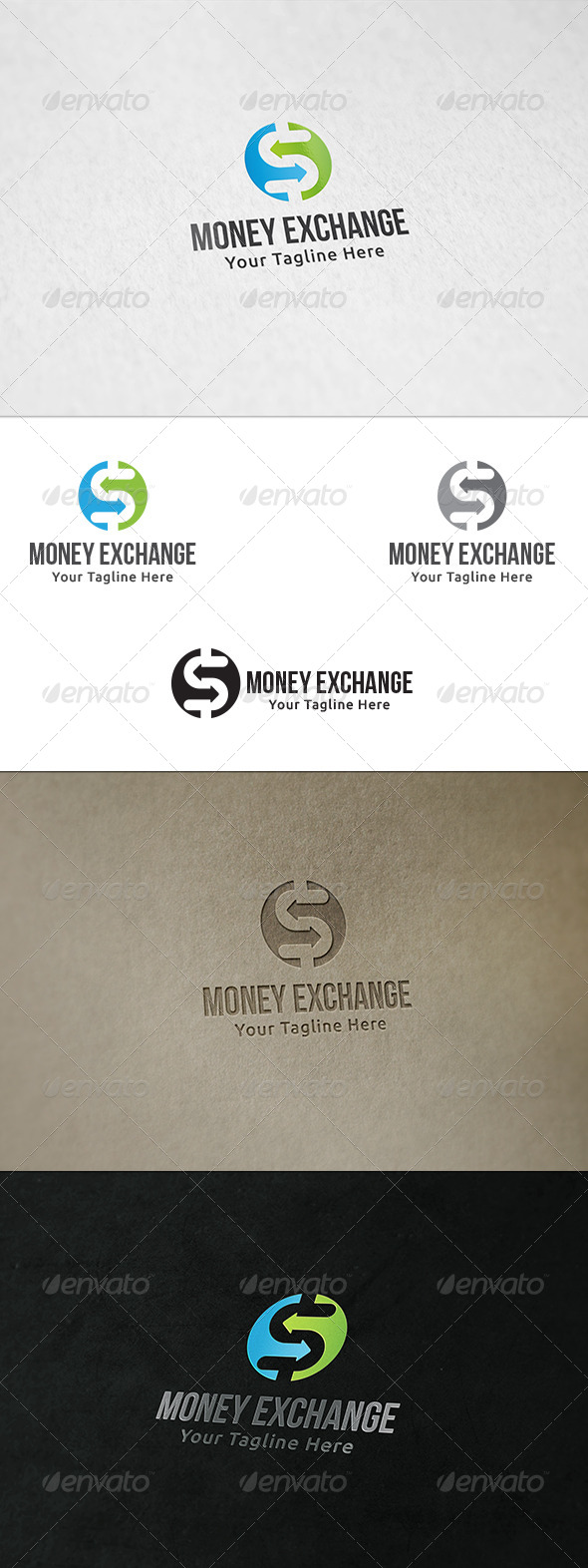 GraphicRiver Money Exchange Logo Template 8467277 GraphicRiver Money Exchange Logo Template 8467277