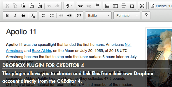 CodeCanyon Dropbox Plugin for CKEditor 4 8467333 CodeCanyon Dropbox Plugin for CKEditor 4 8467333