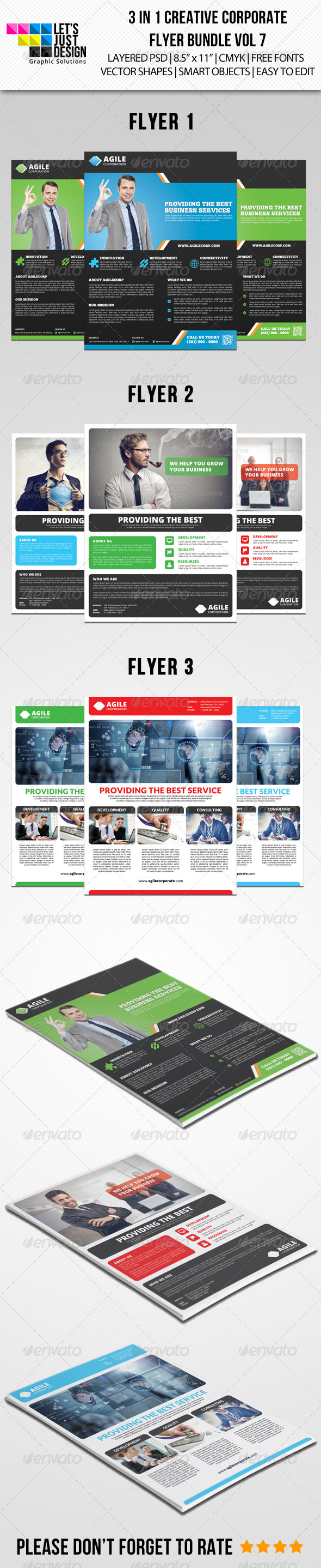 GraphicRiver Creative Corporate Flyer Bundle Vol 7 8468239 GraphicRiver Creative Corporate Flyer Bundle Vol 7 8468239