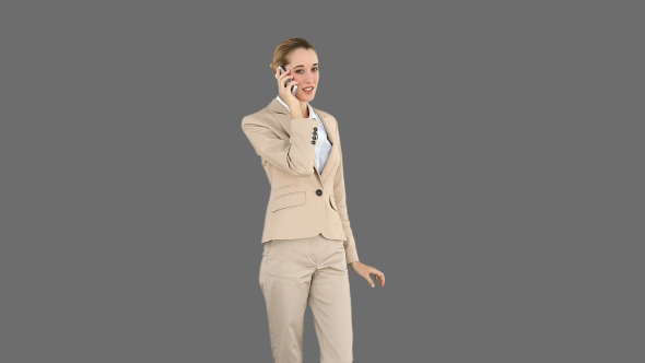 Businesswoman Talking On The Phone 3 Businesswoman Talking On The Phone 3
