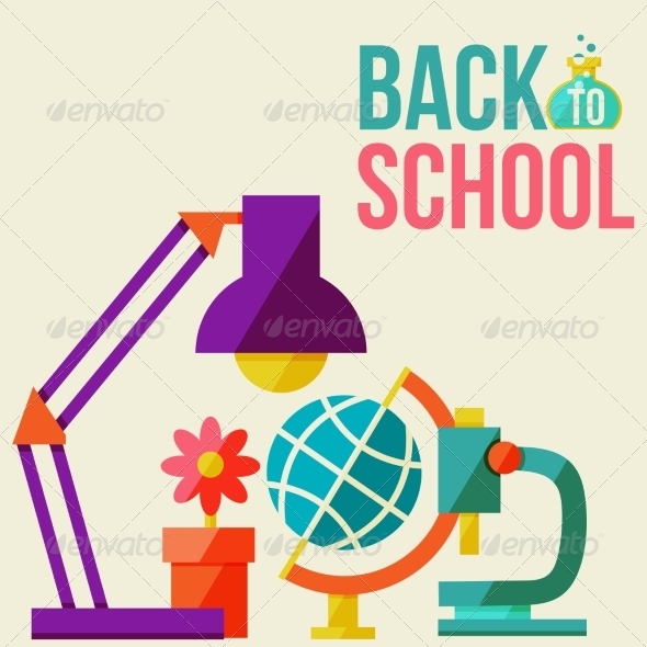 GraphicRiver Back to School Design Template 8469451 GraphicRiver Back to School Design Template 8469451