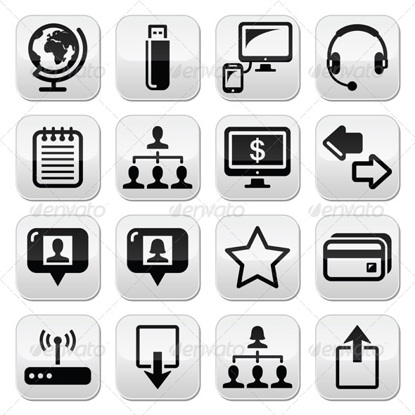 GraphicRiver Web Internet Simple Black Vector Buttons Set 8469607 GraphicRiver Web Internet Simple Black Vector Buttons Set 8469607