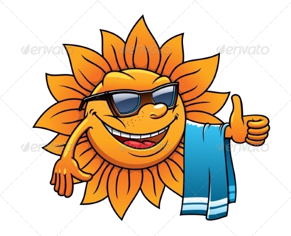 GraphicRiver Happy Tropical Sun on a Beach Vacation 8469721 GraphicRiver Happy Tropical Sun on a Beach Vacation 8469721