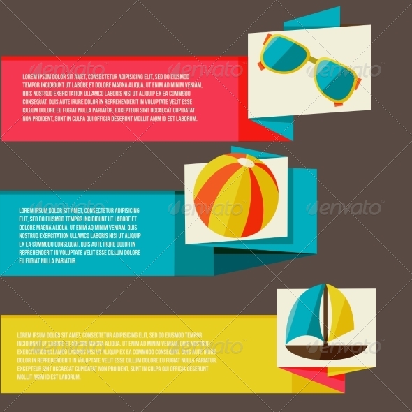 GraphicRiver Collection of Banners with Summer Design Elements 8469728 GraphicRiver Collection of Banners with Summer Design Elements 8469728
