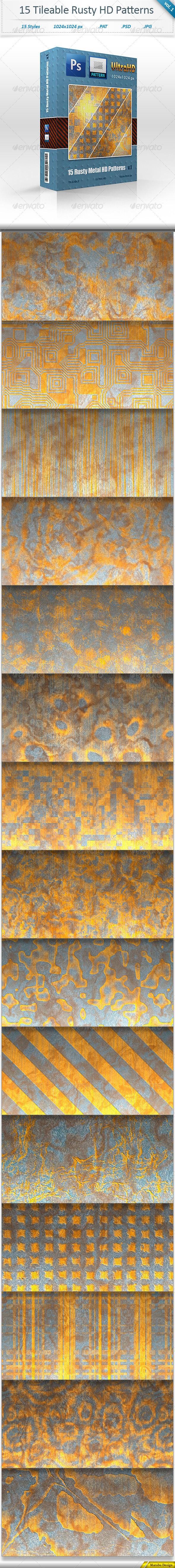 GraphicRiver Rusty Metal Tileable Pattern Backgrounds vol 1 8469737 GraphicRiver Rusty Metal Tileable Pattern Backgrounds vol 1 8469737