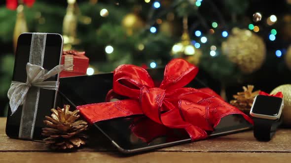 Tablet Pc SmartPhone and Smartwatch for Christmas 2